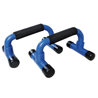 تجهیزات تمرین عضلات H-Shaped Push Up Bars Gym Gym Plastic Strength