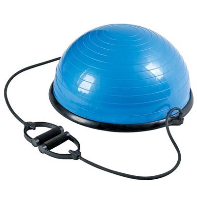 PVC ABS Yoga Massage Balls پیلاتس تناسب اندام 25 سانتیمتر یوگا بالن نیم توپ
