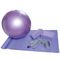 Strap Block Pvc Massage Ball 5 IN1 55cm Yoga Ball Set Block Strap